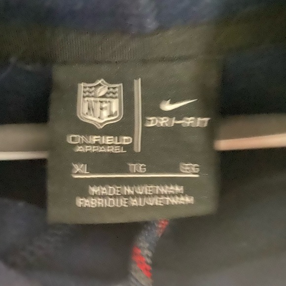 Authentic NFL Patriots hoodie - Picture 3 of 3